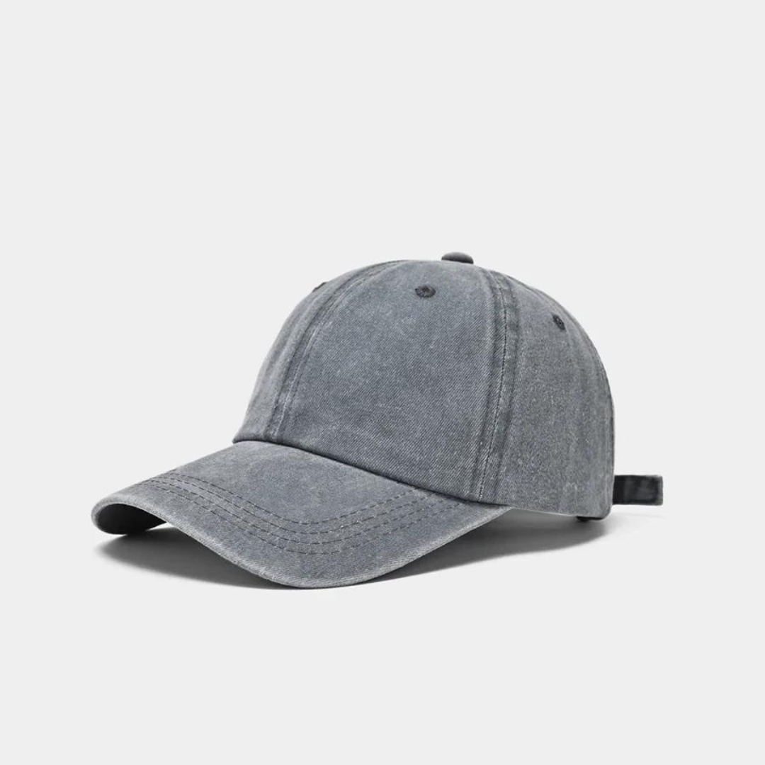 Heren Cap – Verstelbare Effen Baseballpet in Klassiek Design