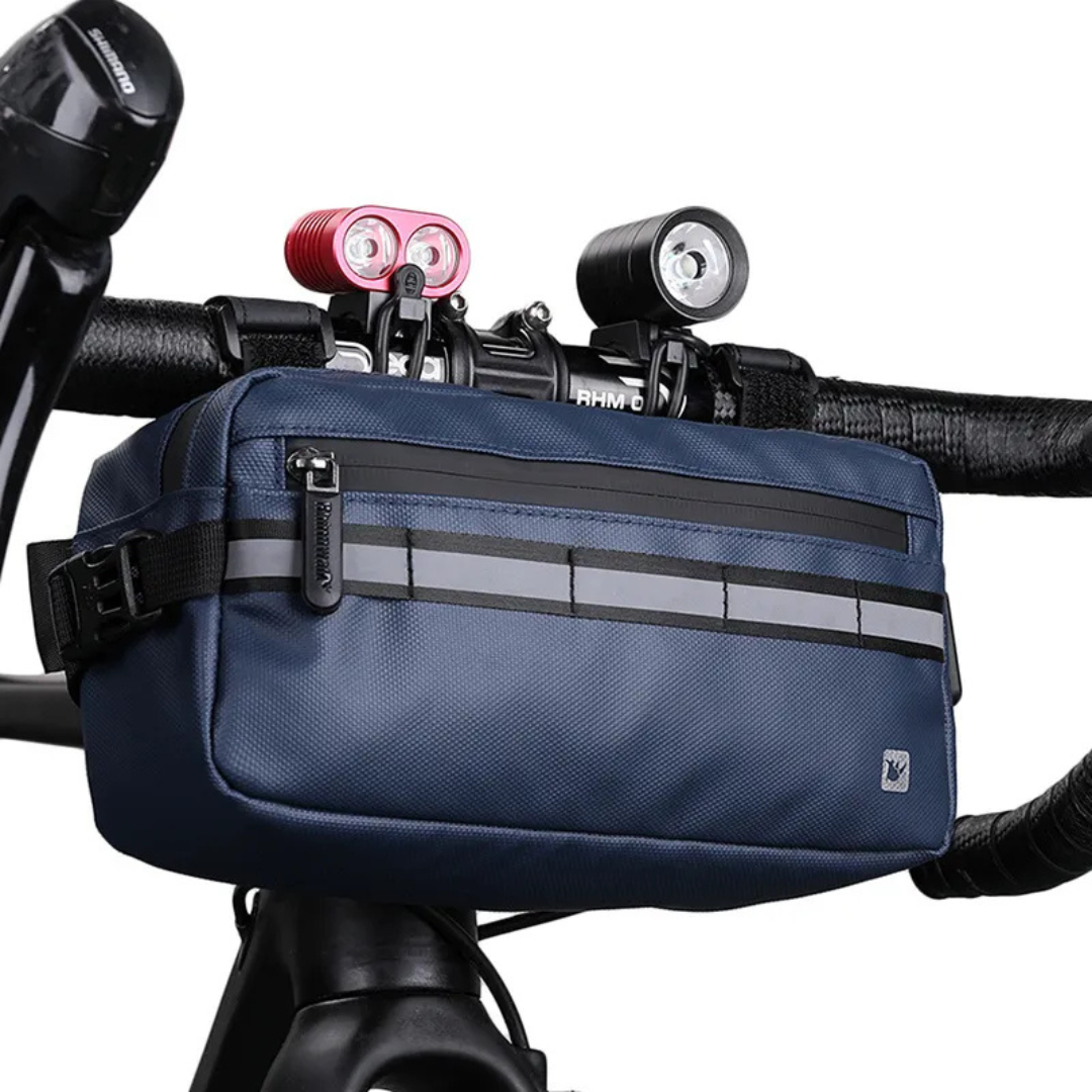 Waterdichte Stuurfietstas – 4L Fiets Handtas met Ritssluiting