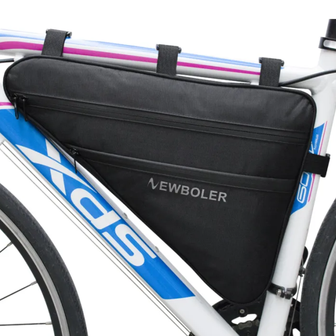 Waterdichte Fietsframe Tas – Slanke Driehoek Tas met Rits en Grote Opbergruimte