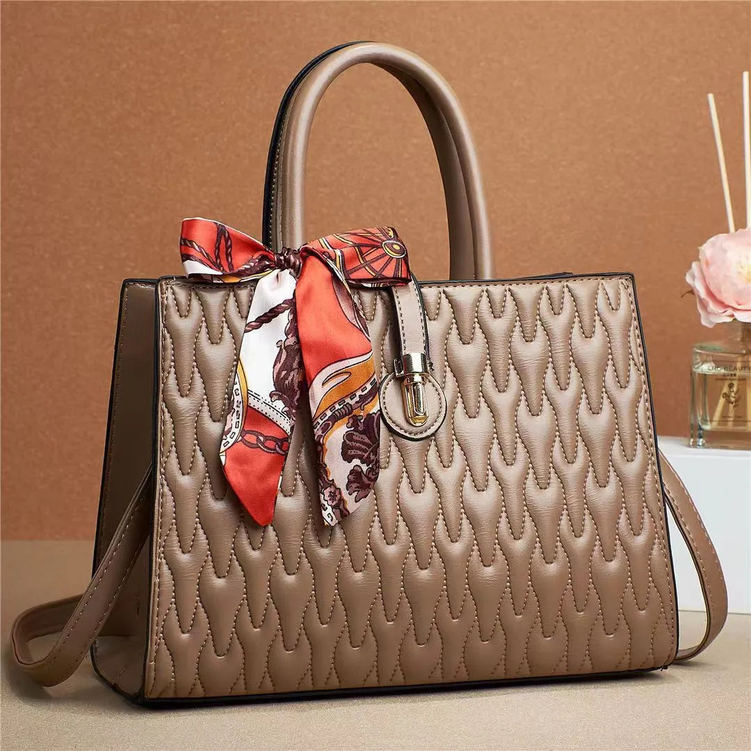 Elegante Handtas met Sjaal – Luxe Dames Tas in Diverse Kleuren