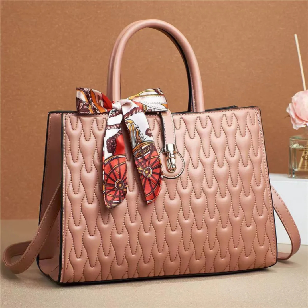 Elegante Handtas met Sjaal – Luxe Dames Tas in Diverse Kleuren