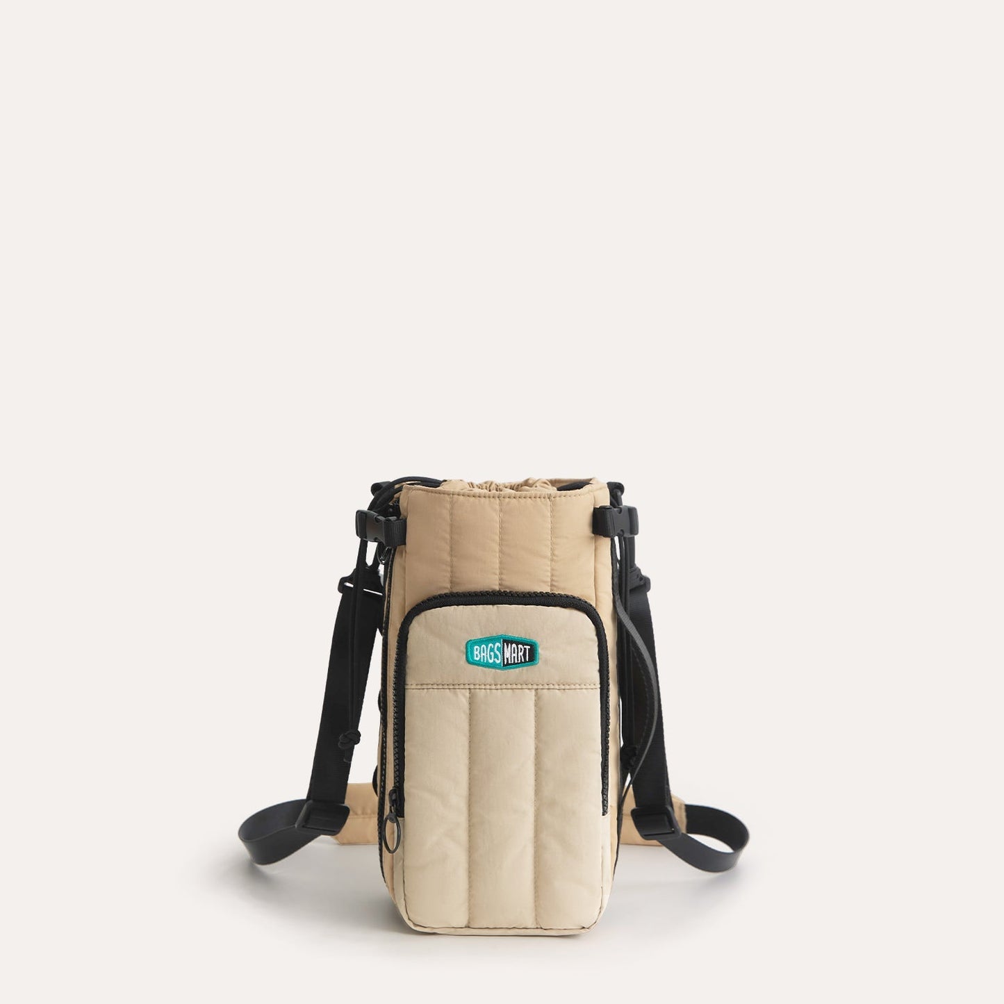 Roze Waterfles Draagtas – Verstelbare Crossbody voor Sport, Reizen & Outdoor