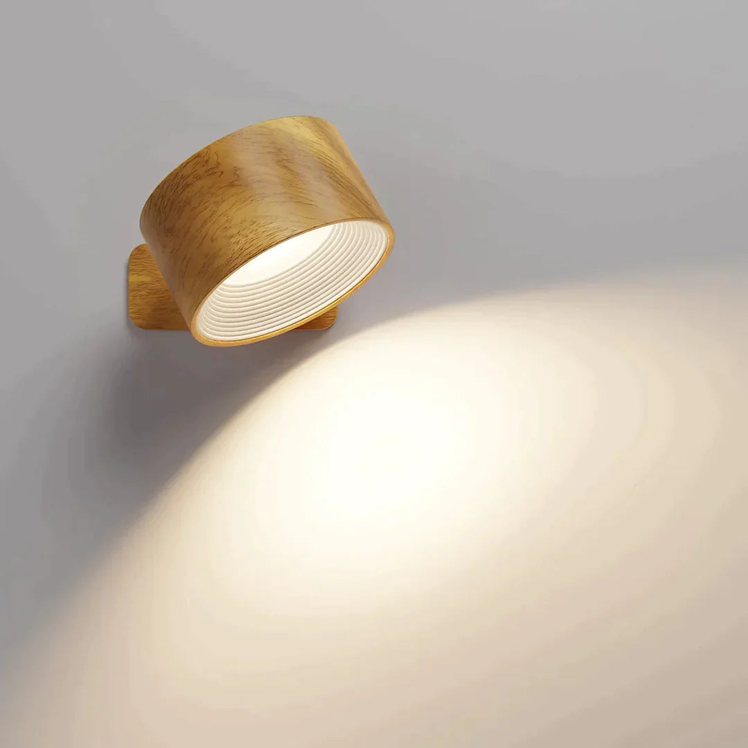 Minimalistische LED Wandlamp – Magnetisch & Dimbaar | USB Oplaadbaar | Warm Licht