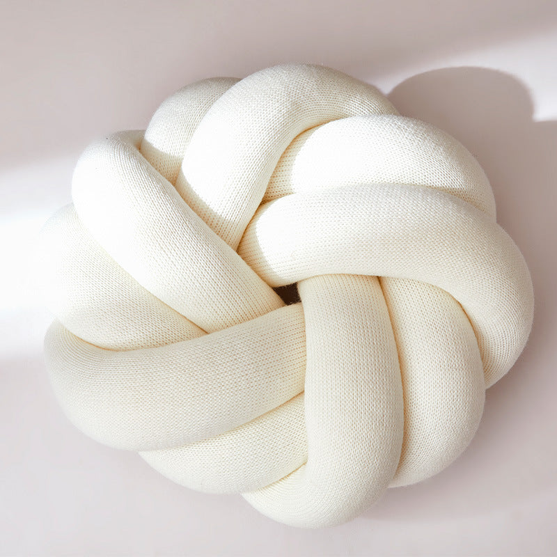 Katoenen Knoopkussen – Decoratief & Comfortabel Sierkussen voor Bank of Bed