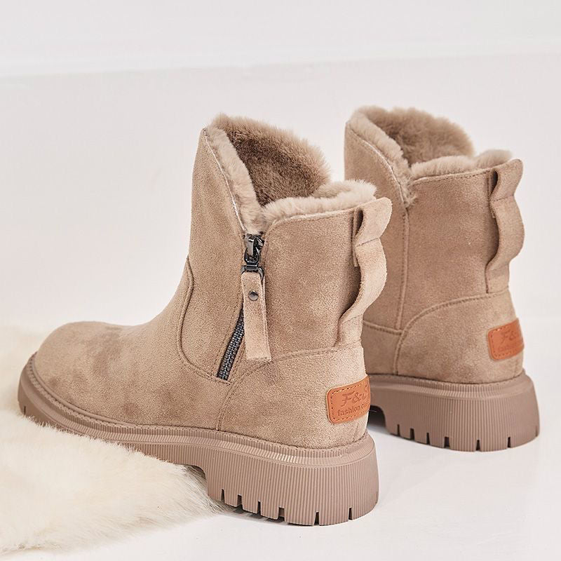 Dames Winterboots met Warme Voering – Comfortabele Enkelboots