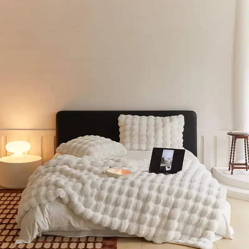 Ultra Zachte Fleece Deken – Warme Plaid voor Bank & Bed