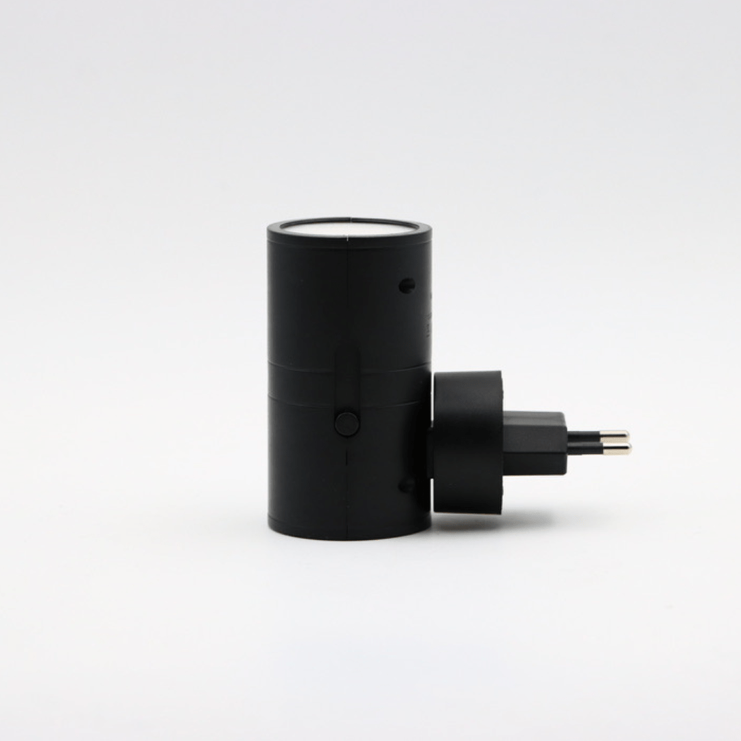 LED Wandlamp met Stekker – Dimbaar & Plug & Play | Modern Design in Zwart