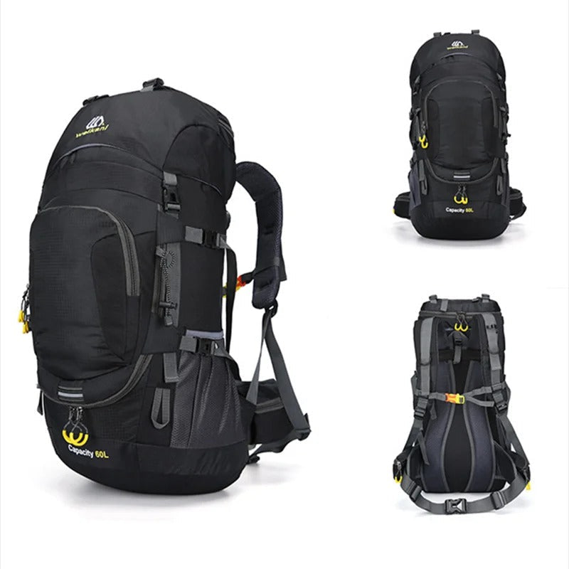 Waterdichte Outdoor Rugzak 70L – Lichtgewicht & Ruim