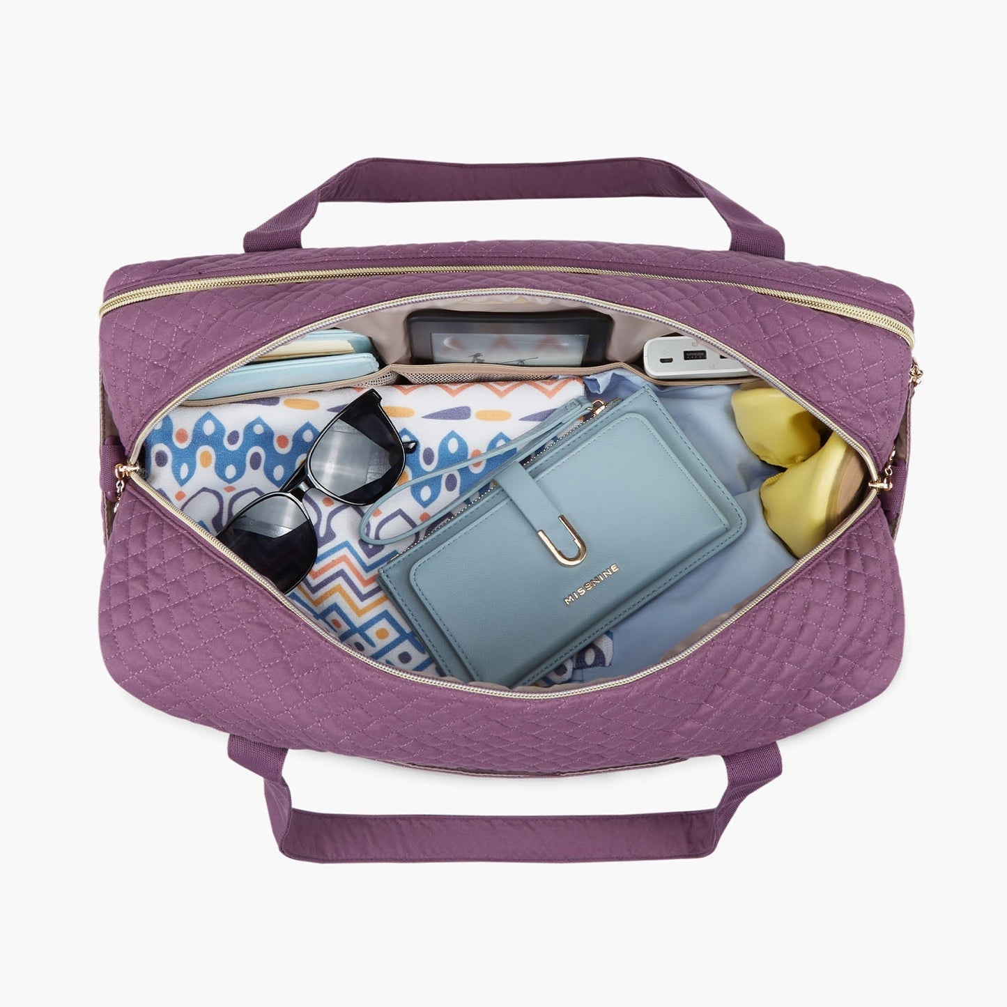 Weekender Reisetasche Große Handgepäcktasche mit Schuhbeutel
