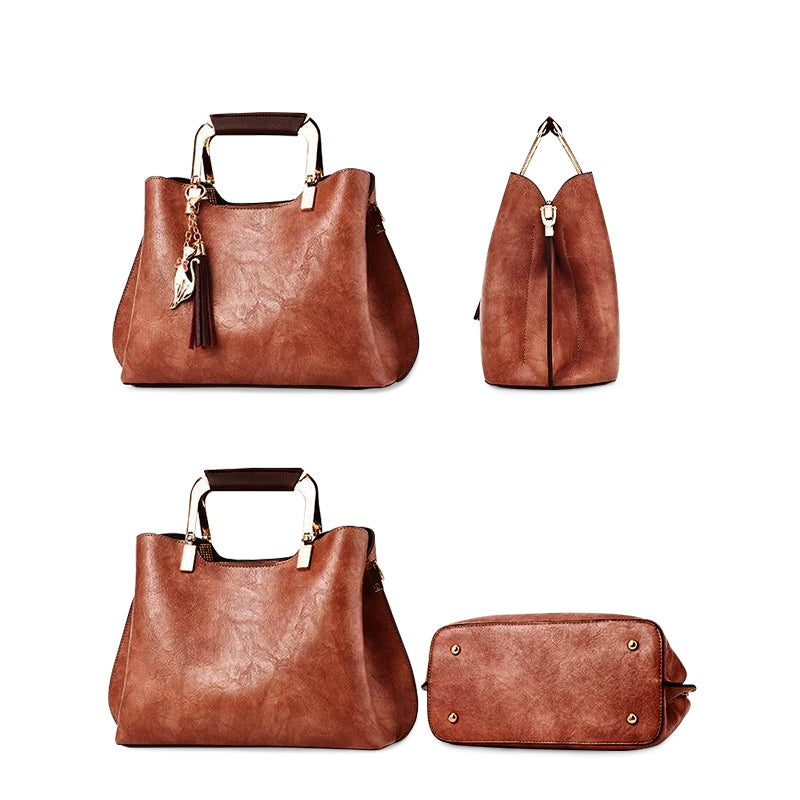 Luxe Zwarte Handtas – Stijlvolle Dames Tas