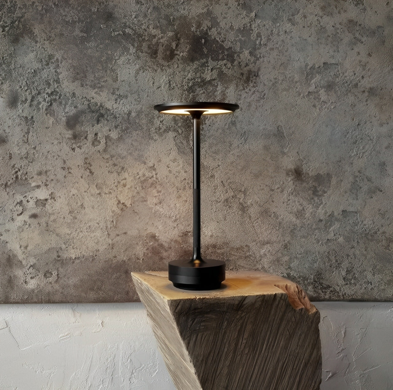 Dimbare Draadloze Tafellamp – LED Touch Lamp | Oplaadbaar & Modern Design | Goud/Zwart