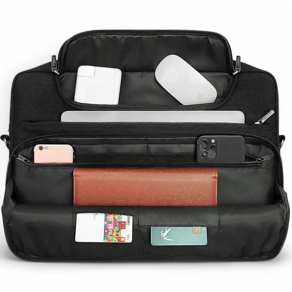 Laptoptas Heren 17 inch – Waterafstotend & Ruim