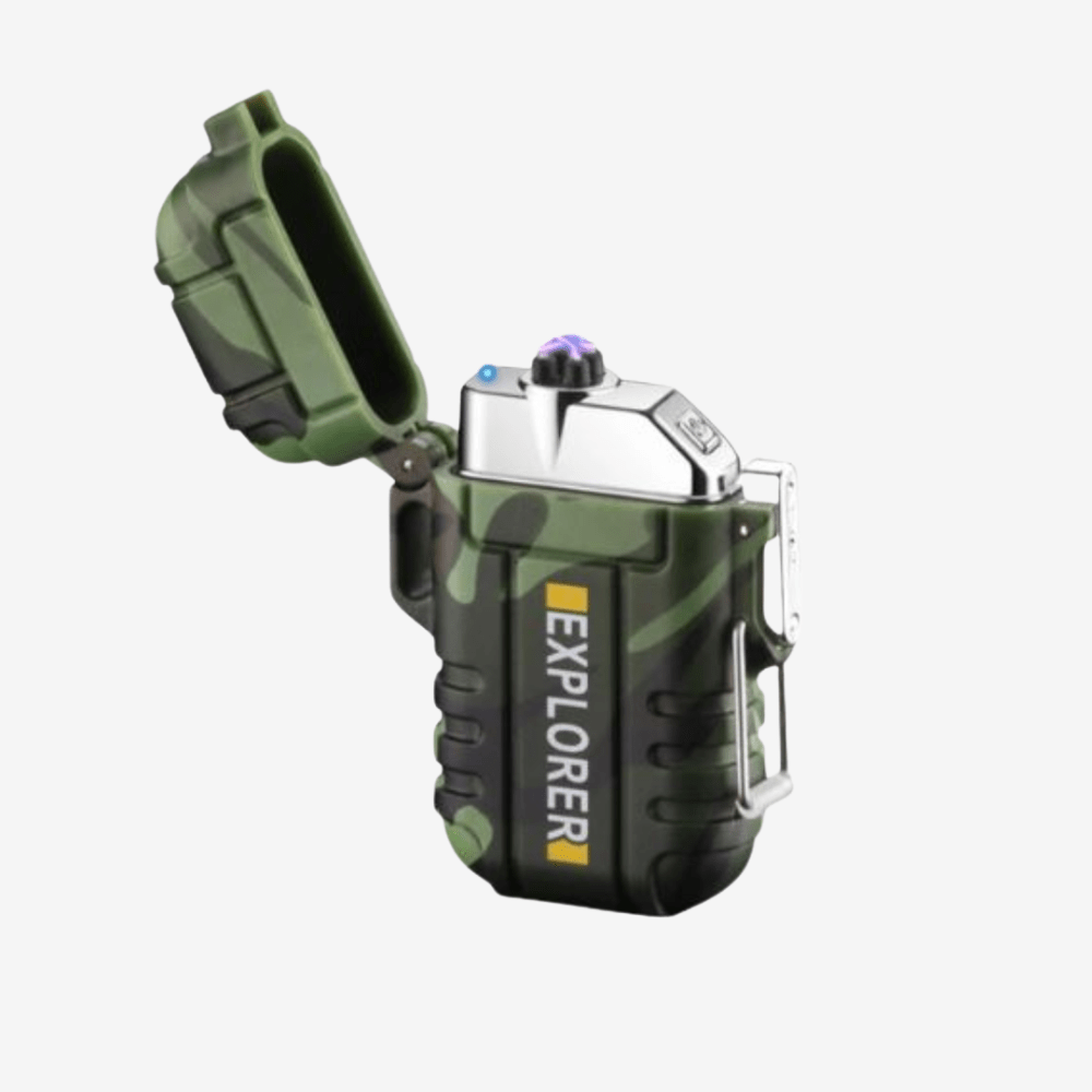 Waterdichte Plasma Aansteker – USB Oplaadbaar & Windproof – Outdoor & Survival