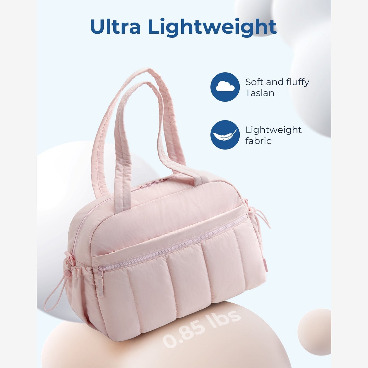 Zwarte Reistas voor Handbagage – Lichtgewicht & Waterafstotend met Trolley-strap & PVC-vak – Ideaal voor Reizen & Gym