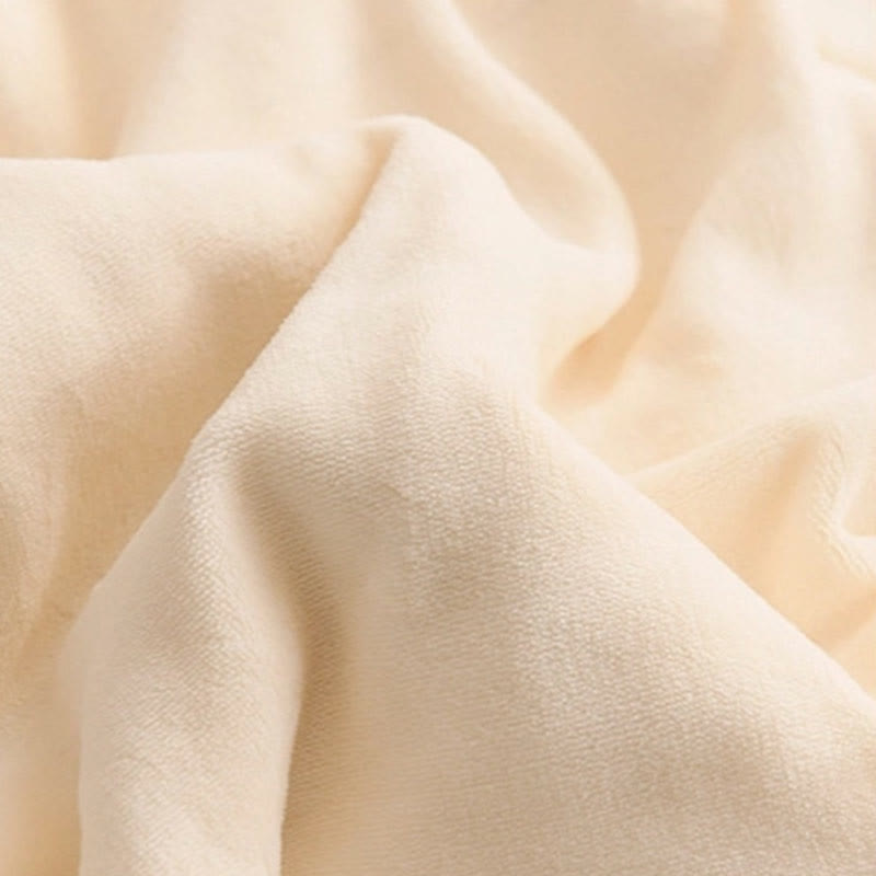 Solid Color Plush Throw Blanket – Luxe Zachte Fleece Deken voor Woonkamer & Slaapkamer