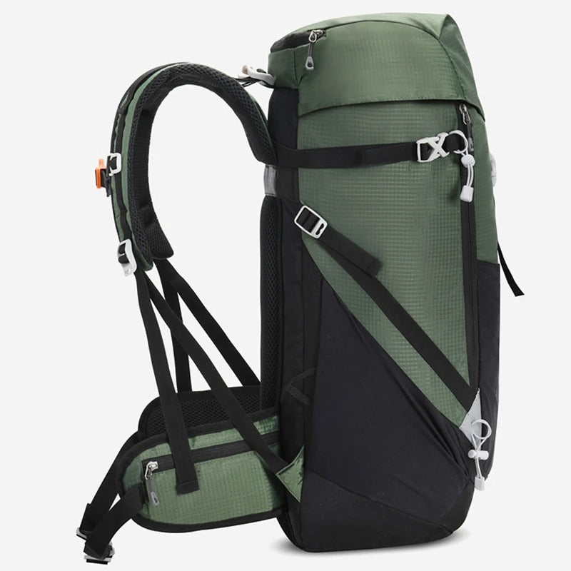 Waterdichte Nylon Rugzak 50L – Ruim, Duurzaam & Comfortabel