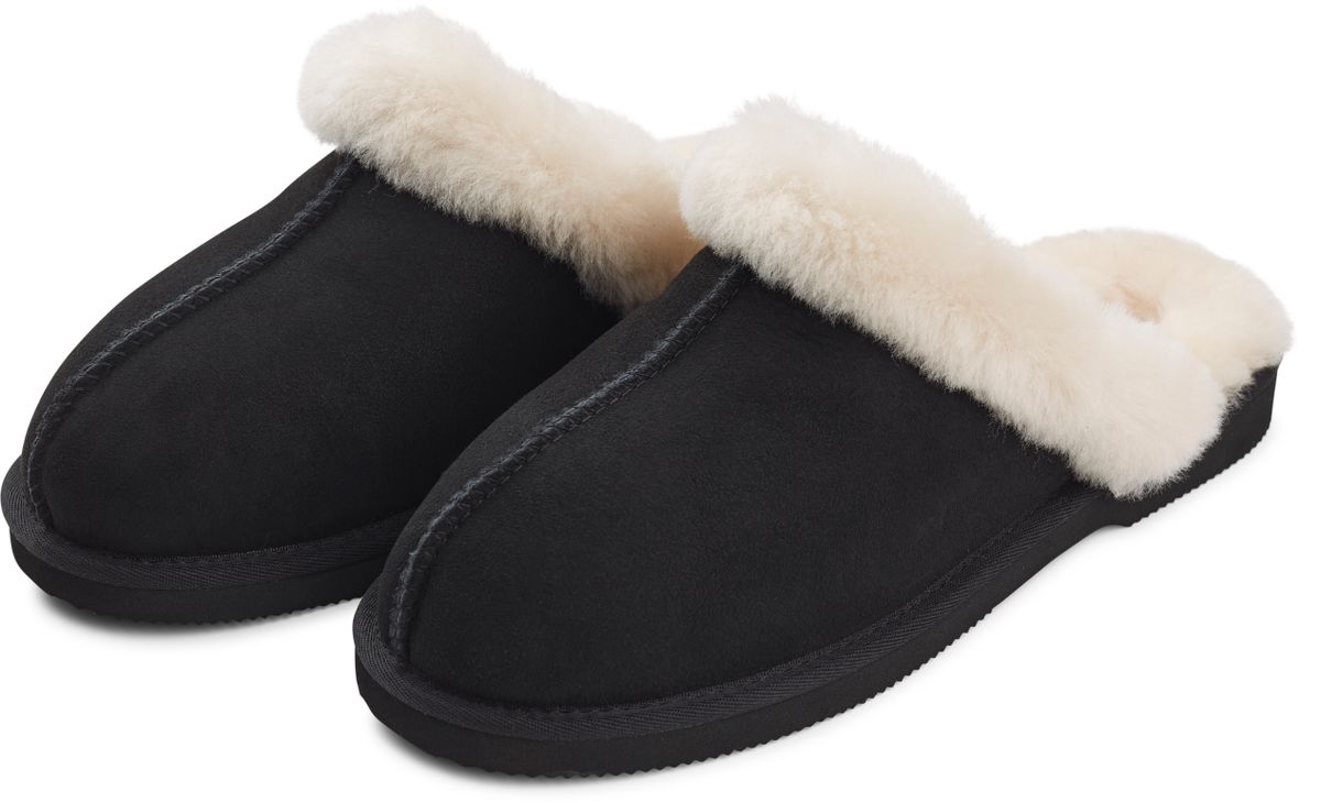Warme Schapenvacht Pantoffels – Comfortabele Unisex Huisschoenen met Antislip Zool