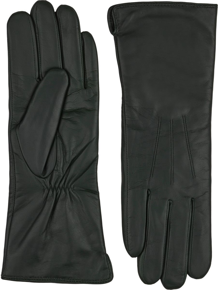 Dames Leren Handschoenen – Lange Skinnhandschoenen met Wolmix Voering