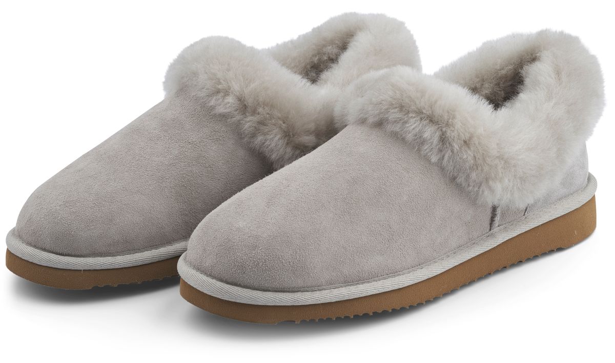 Schapenvacht Pantoffels – Warme Dames & Heren Huisschoenen met Stevige Zool