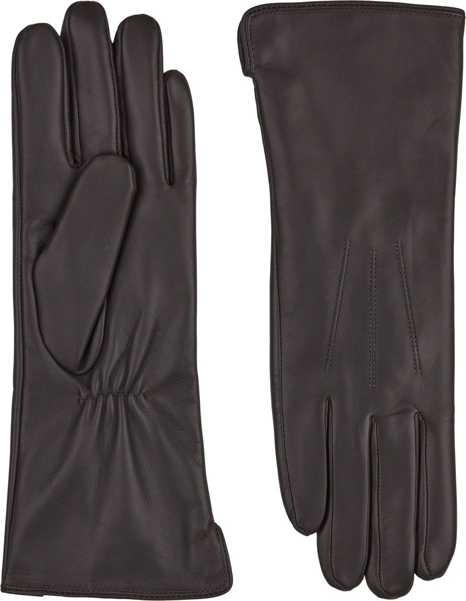 Dames Leren Handschoenen – Lange Skinnhandschoenen met Wolmix Voering