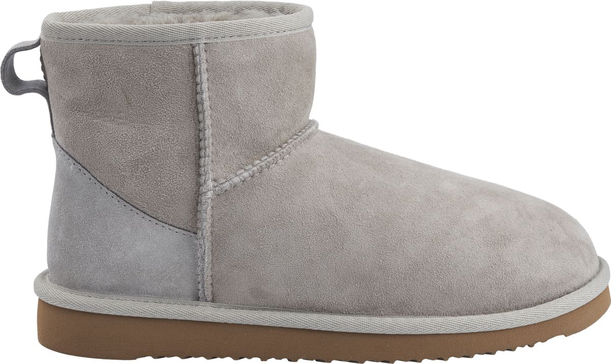 Dames Mini Boots – Warme Suède Laarzen met Echt Schapenvacht
