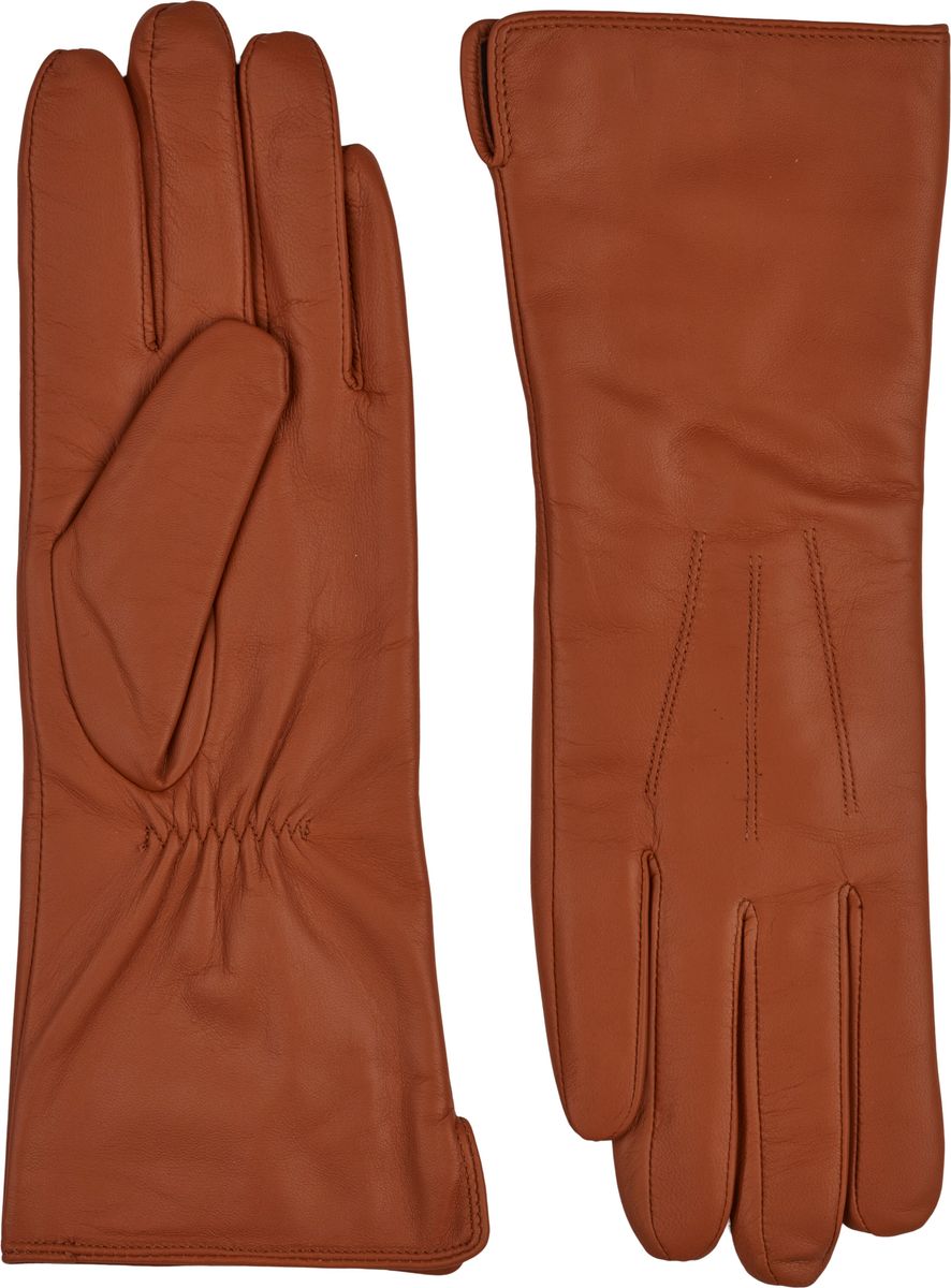 Dames Leren Handschoenen – Lange Skinnhandschoenen met Wolmix Voering
