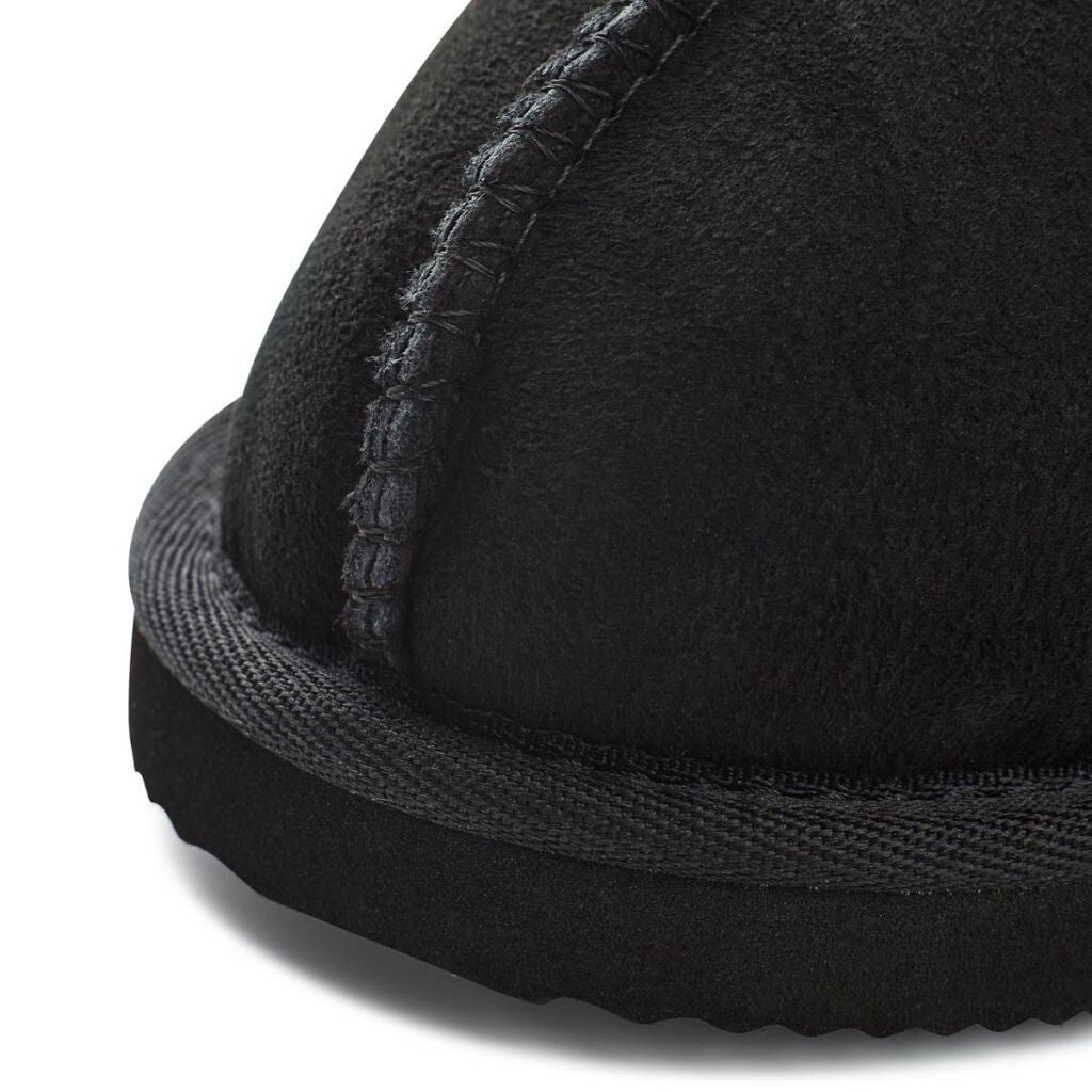 Warme Schapenvacht Pantoffels – Comfortabele Unisex Huisschoenen met Antislip Zool
