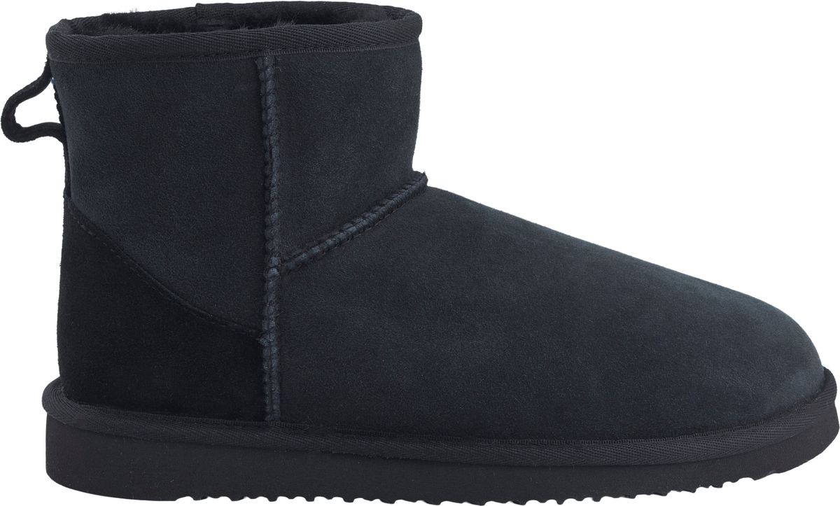 Dames Mini Boots – Warme Suède Laarzen met Echt Schapenvacht