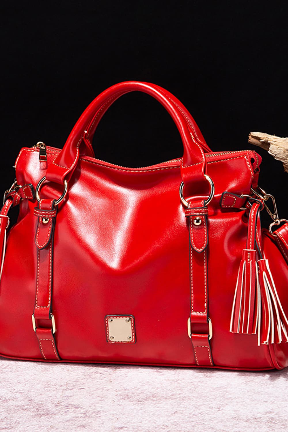 Caramel Flow Hobo Bag – Grote Leren Schoudertas met Stijlvolle Look
