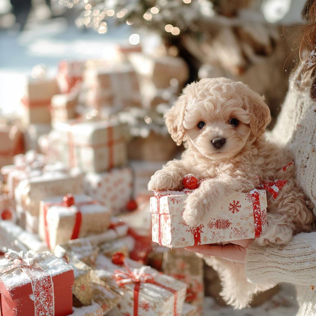 Schattige Pluche Puppy Knuffel – Realistisch Hondje als Speelgoed & Cadeau