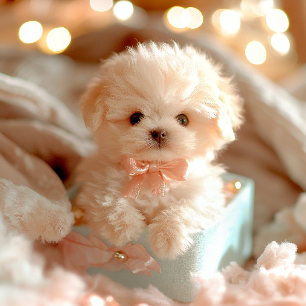 Schattige Pluche Puppy Knuffel – Realistisch Hondje als Speelgoed & Cadeau