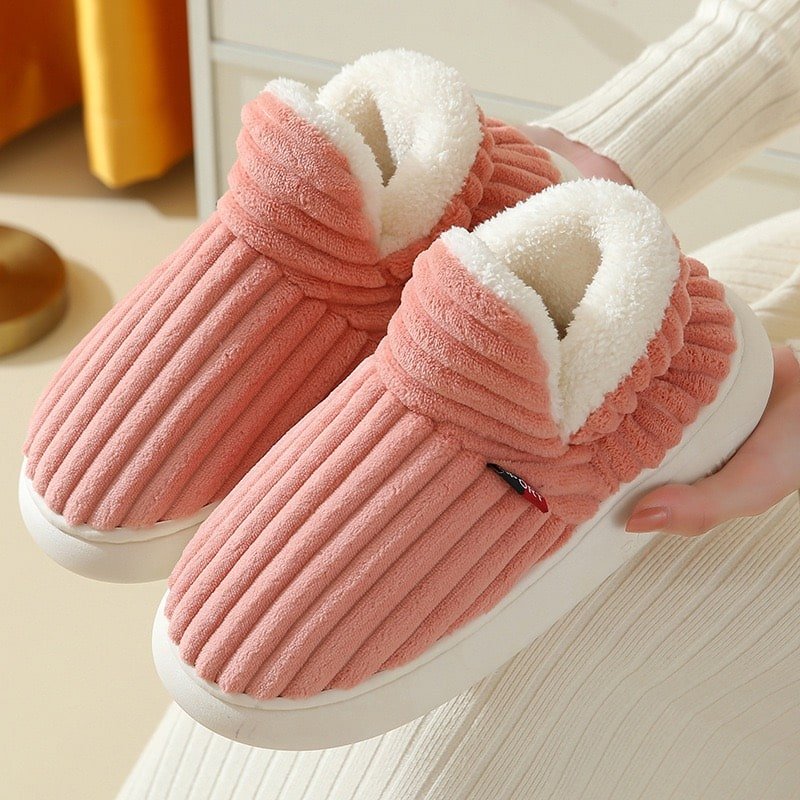 Warme Winterpantoffels met Flanelvoering – Comfortabele Unisex Huisschoenen