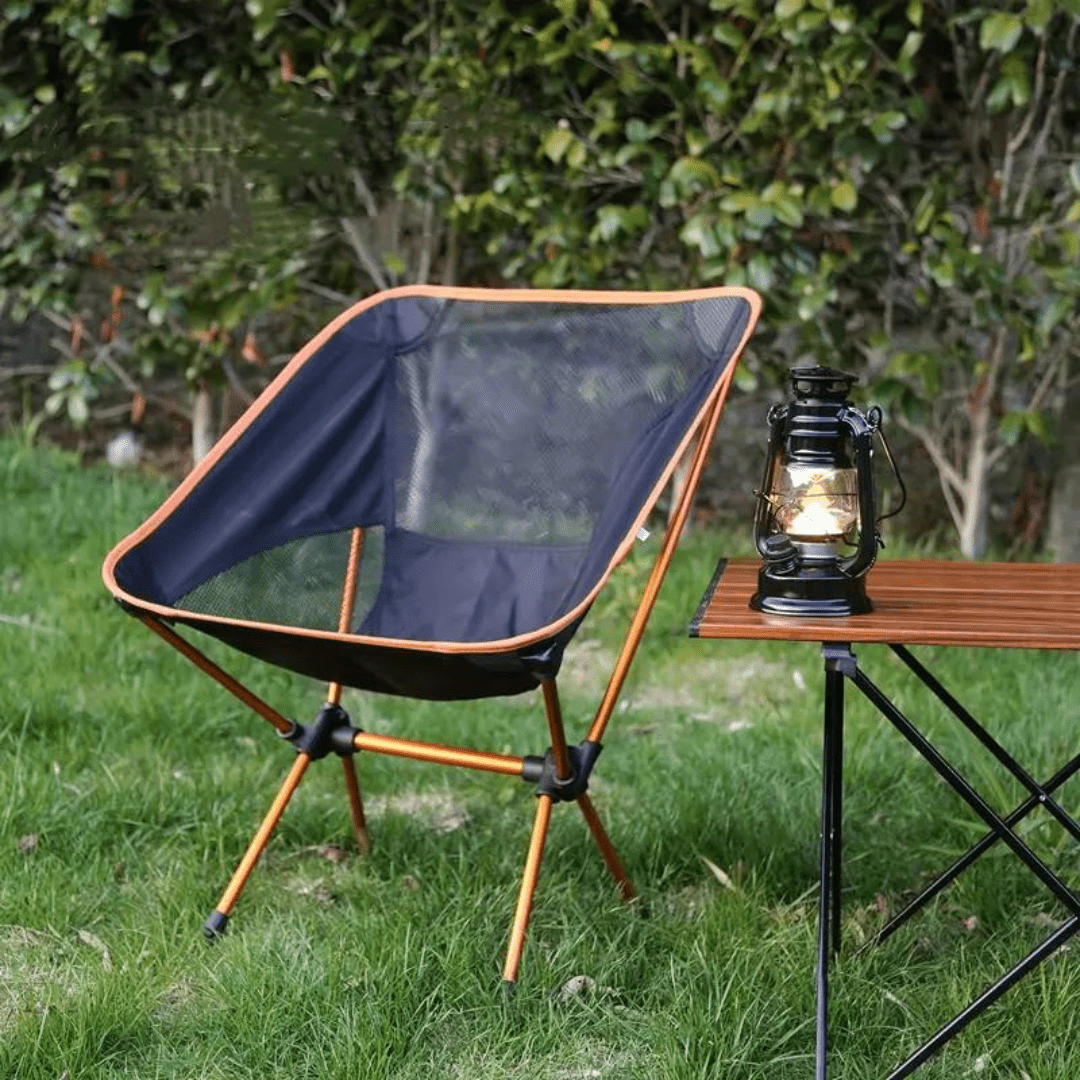 Opvouwbare Campingstoel – Lichtgewicht & Sterk – Ideaal voor Outdoor, Festival & Strand
