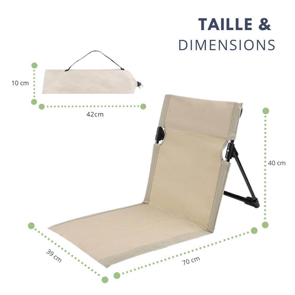 Opvouwbare Outdoor Stoel – Comfortabel & Draagbaar