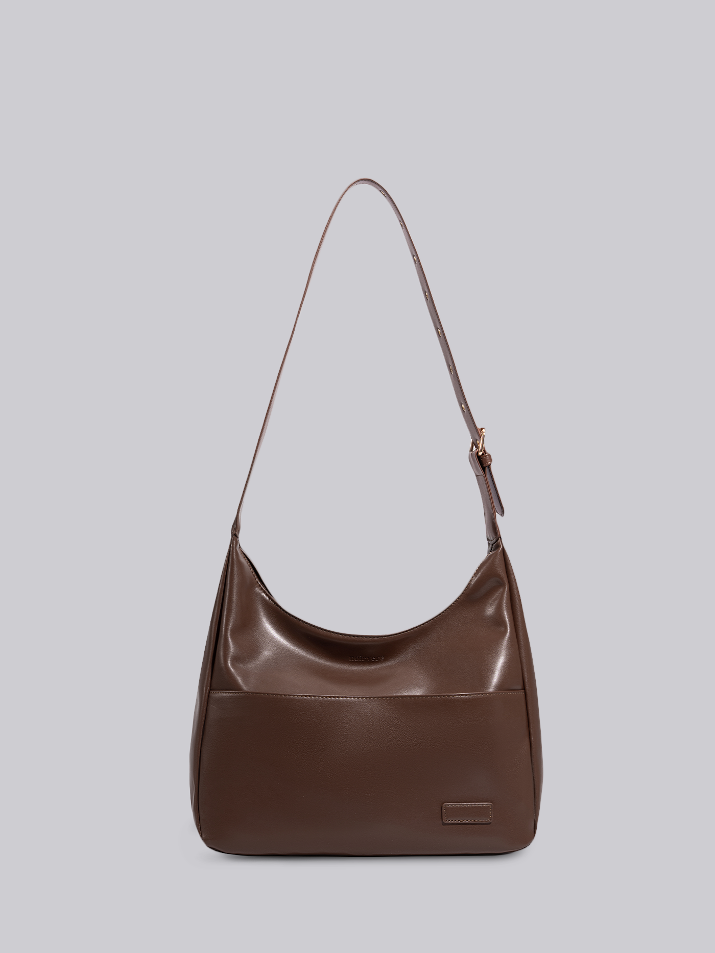 Zwarte Schoudertas – Minimalistisch & Ruim Design van Vegan Leer