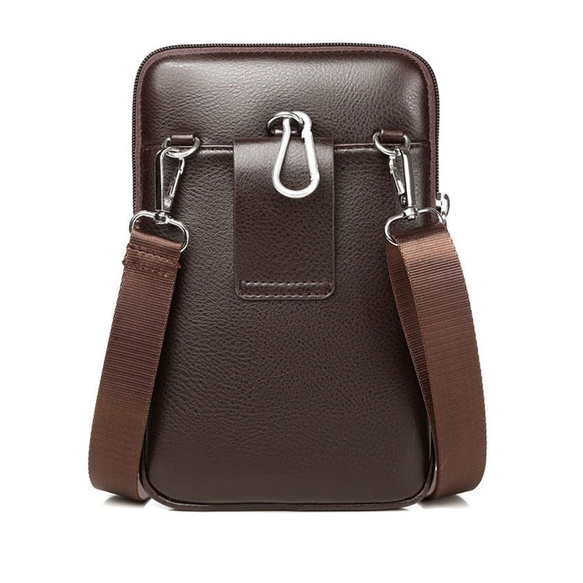 Heren Schoudertas – PU Leer – Crossbody – Anti-diefstal