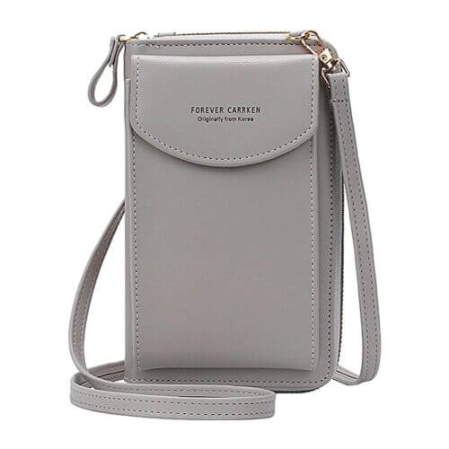 Dames Crossbody Telefoontas – Compacte Schoudertas & Portemonnee met Meerdere Vakken
