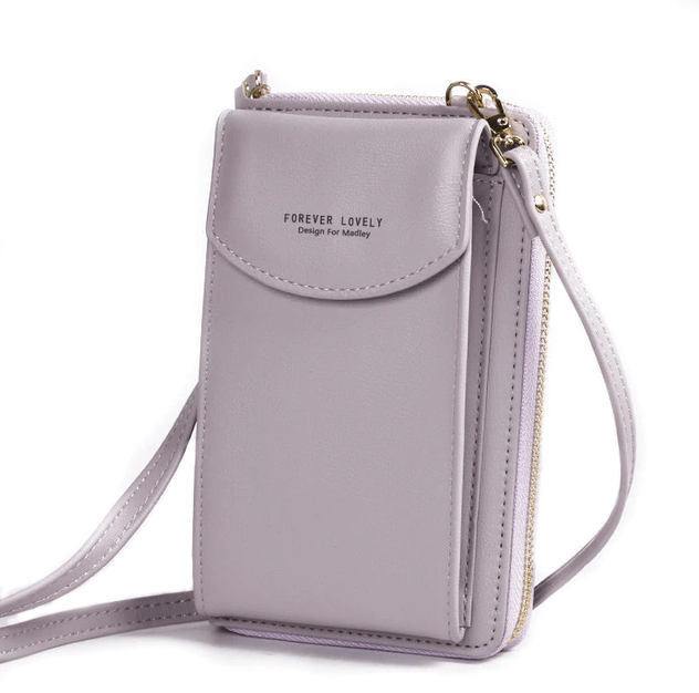 Dames Crossbody Telefoontas – Compacte Schoudertas & Portemonnee met Meerdere Vakken