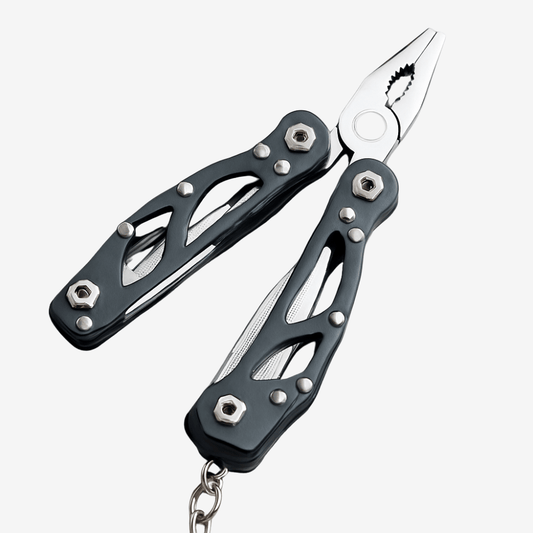 Multitool Zakmes 11-in-1 – Compact & Sterk – Voor Outdoor, Camping & Noodgevallen