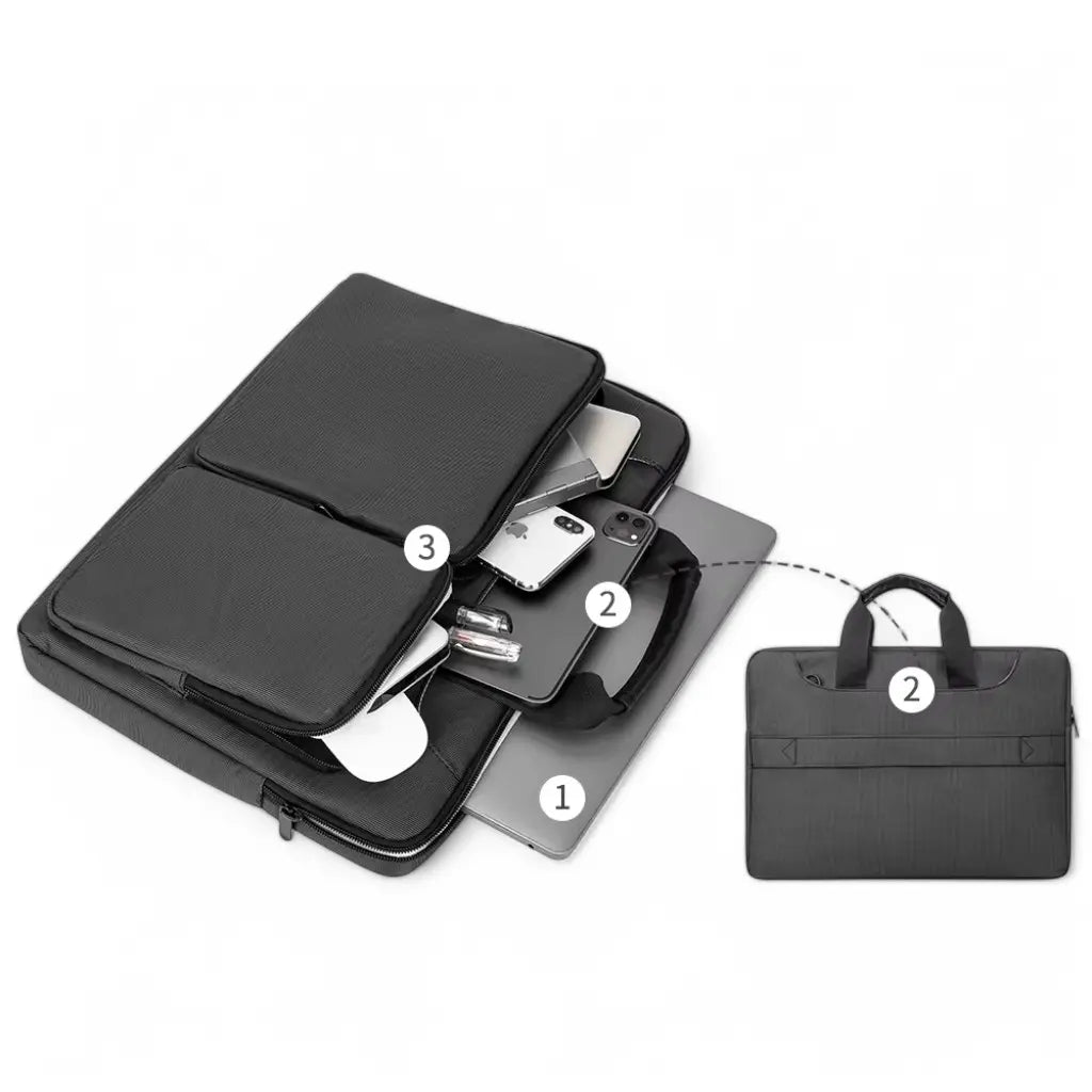 Crossbody Laptoptas 13 inch – Compact & Waterafstotend