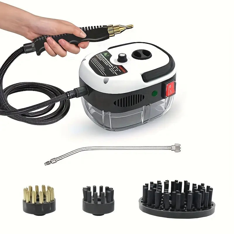 2500W Stoomreiniger – Krachtige Stoommachine voor Vloeren, Keuken, Auto & Airco | 900ml