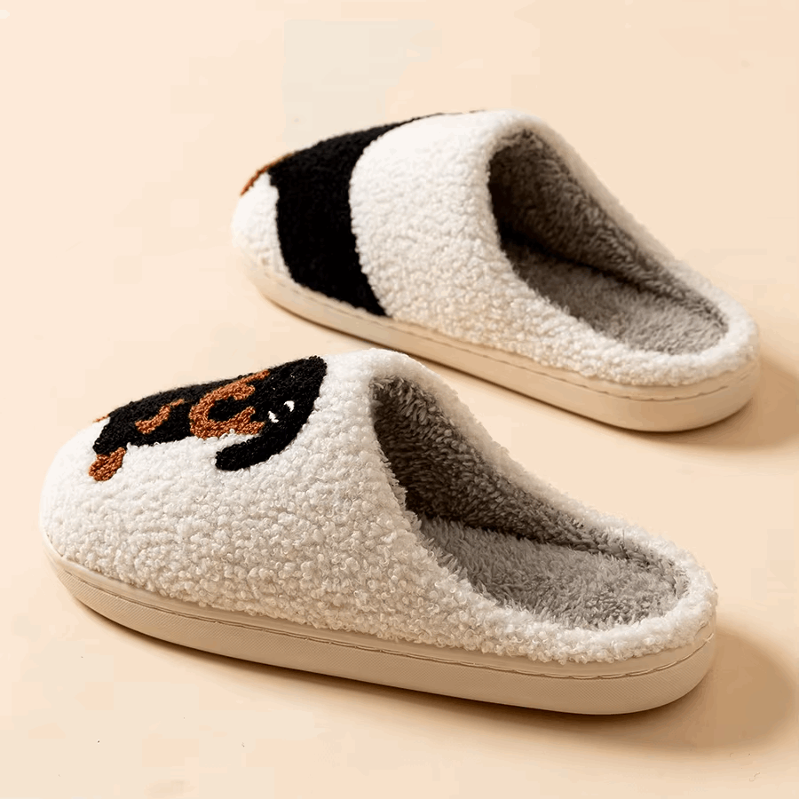 Teckel Pantoffels – Warme en Zachte Slippers met Hond Design