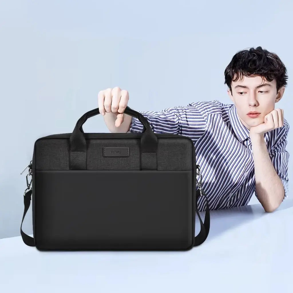 Ergonomische laptoptas heren 15.6 inch – Waterdicht & Comfortabel