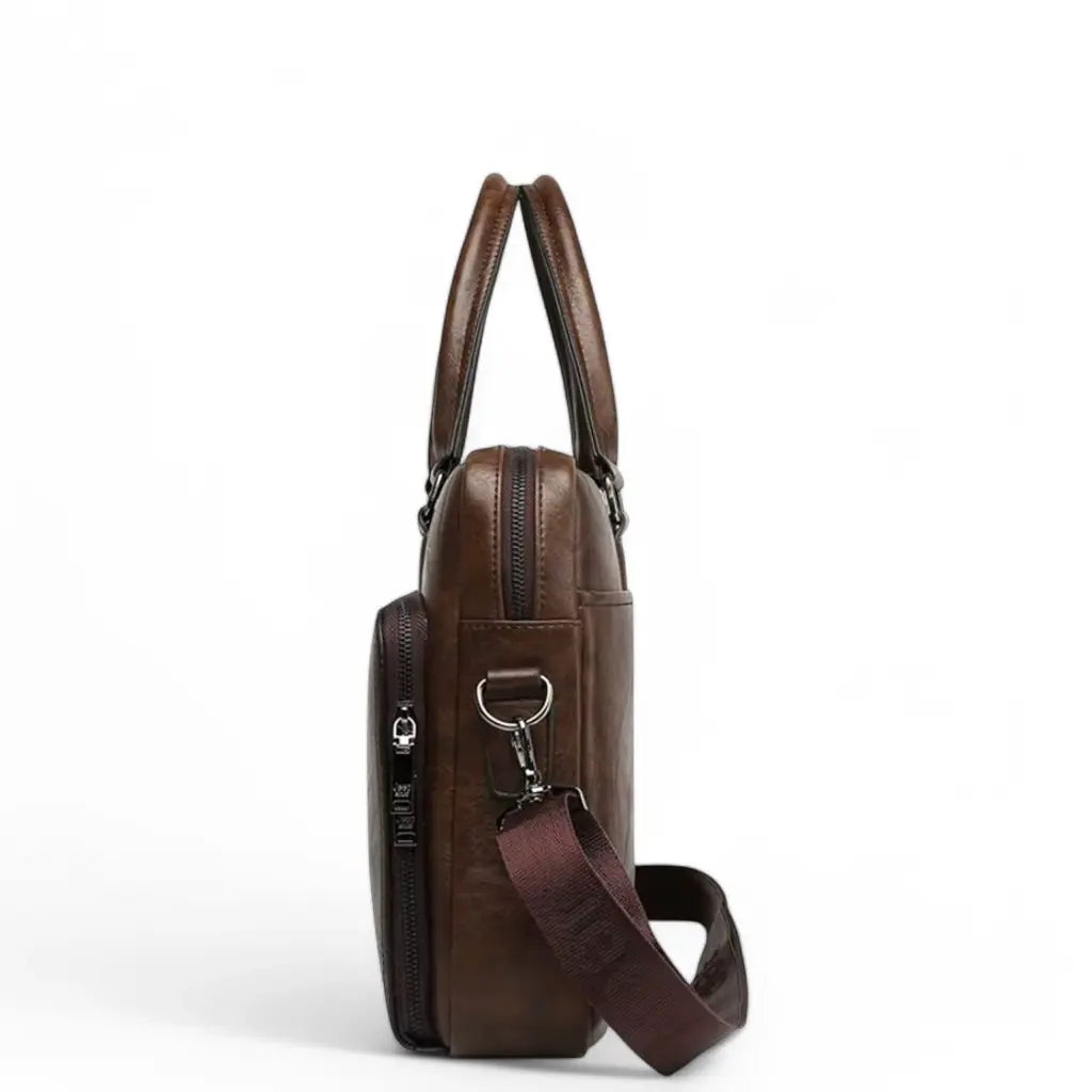 Exclusieve laptoptas heren 14 inch – Tijdloos & robuust