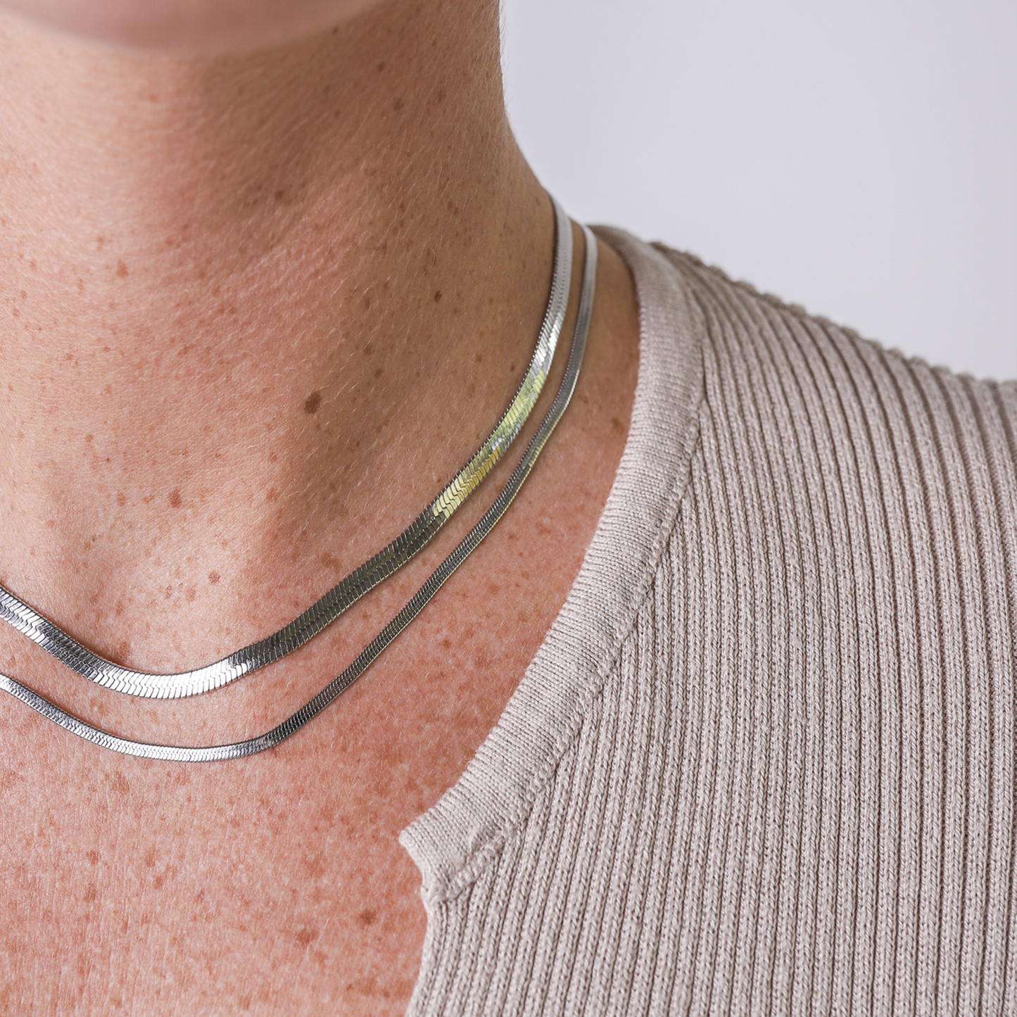 Snake Chain Ketting Goud – Minimalistische & Tijdloze Halsketting