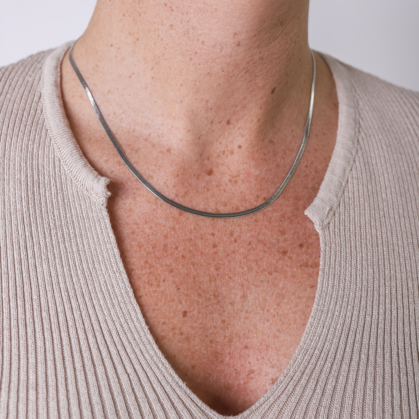 Snake Chain Ketting Goud – Minimalistische & Tijdloze Halsketting