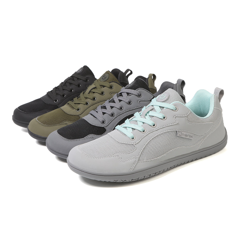 Ademende Barefoot Sneakers – Lichtgewicht & Flexibele Wandelschoenen voor Heren en Dames