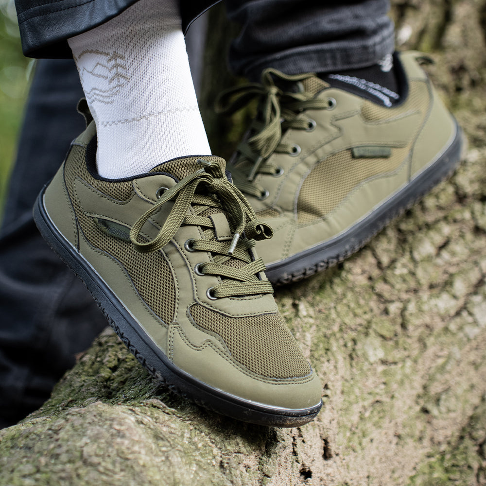 Ademende Barefoot Sneakers – Lichtgewicht & Flexibele Wandelschoenen voor Heren en Dames