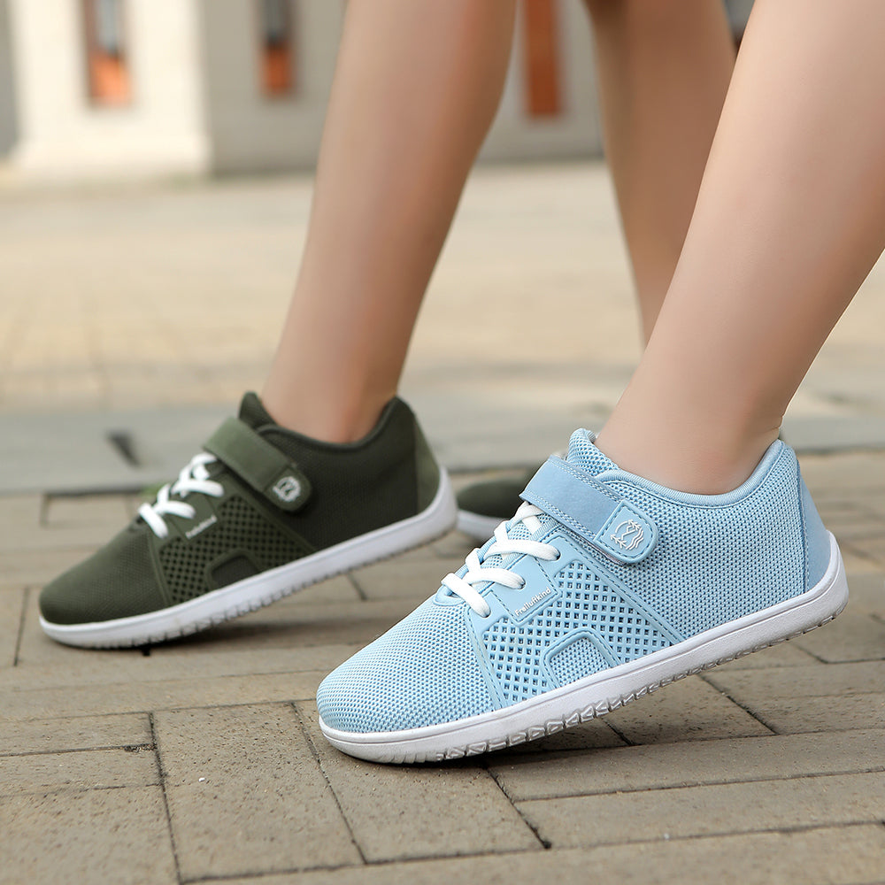 Ademende Sneakers met Klittenband – Lichtgewicht & Comfortabele Sportschoenen voor Heren en Dames