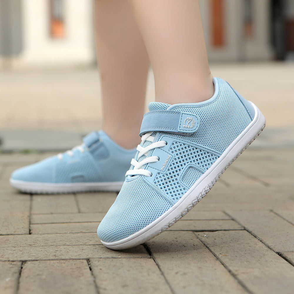 Ademende Sneakers met Klittenband – Lichtgewicht & Comfortabele Sportschoenen voor Heren en Dames